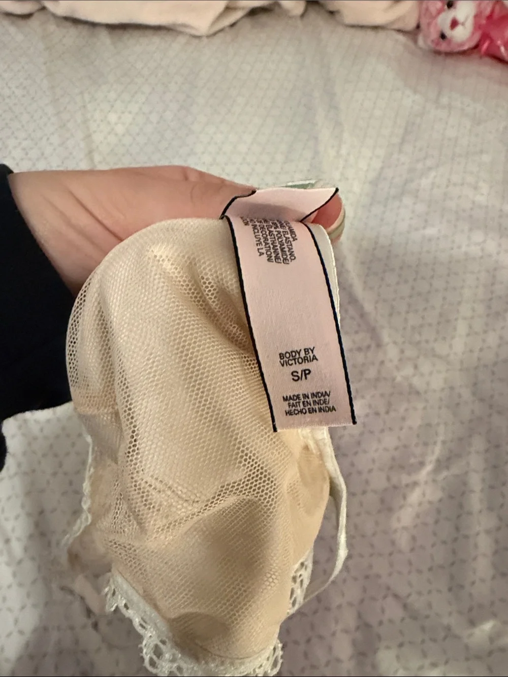 Victoria's Secret Ivory Lace Bralette